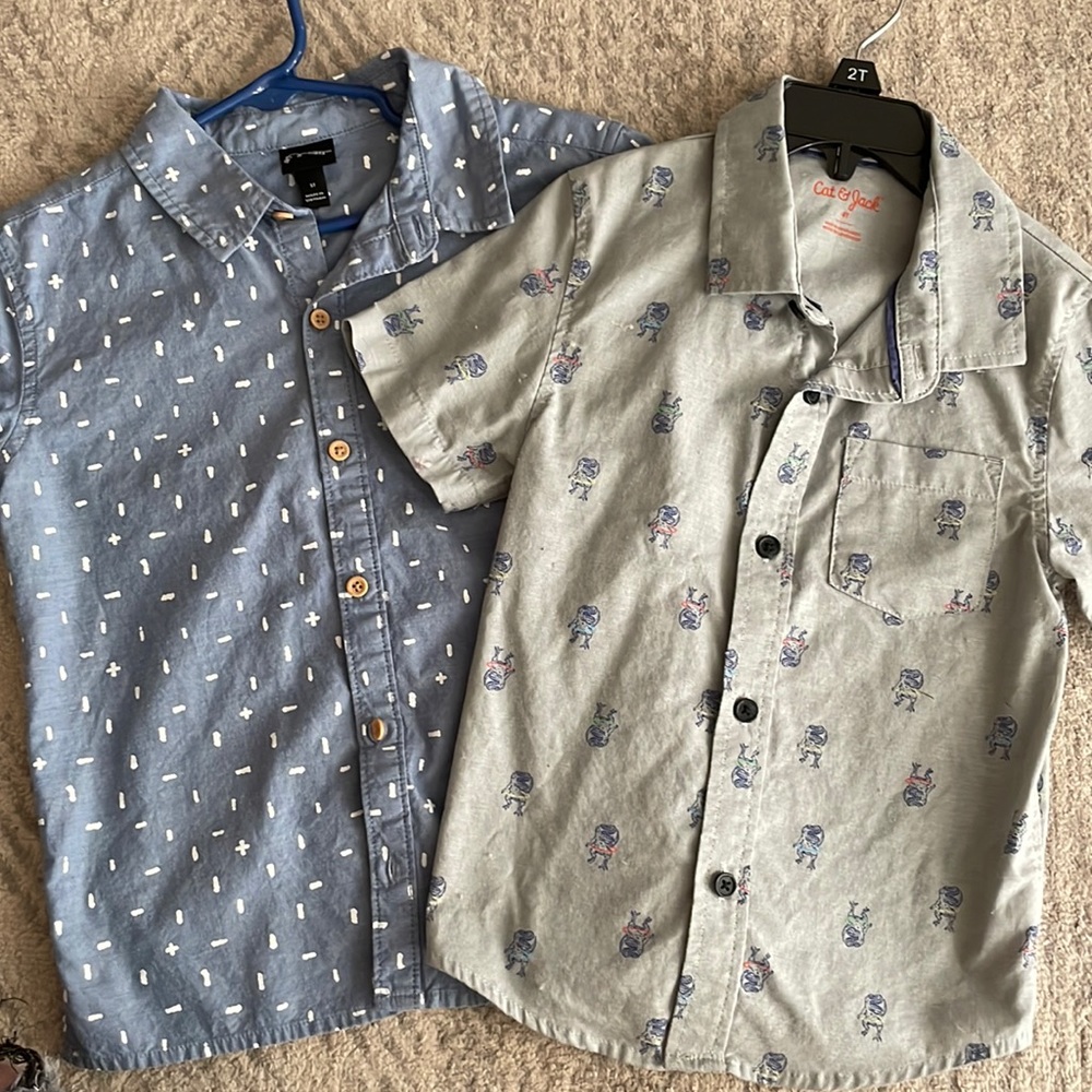 Boys Light Blue Button Downs Target